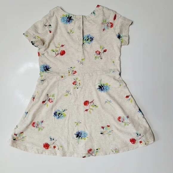 Gap Kids Floral Skater Dress XS - Picture 3 of 5